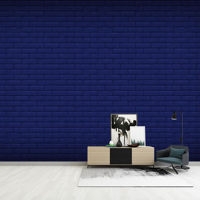 Customized Mildew Resistant Wall Mural Industrial Style Brick Wall Pattern Wall Covering