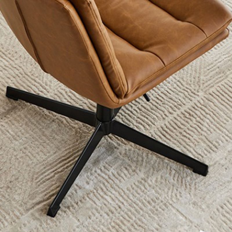 Armless Office Chair No Wheels Conference Chair for Living Room Home