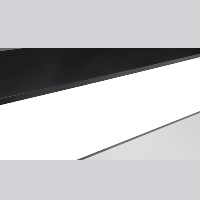 Contemporary Simple Style Rectangle Shaped Led Pendant Decorative Lights for Office