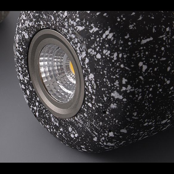Terrazzo Cylindrical LED MINI LICHING PENDANT MODER