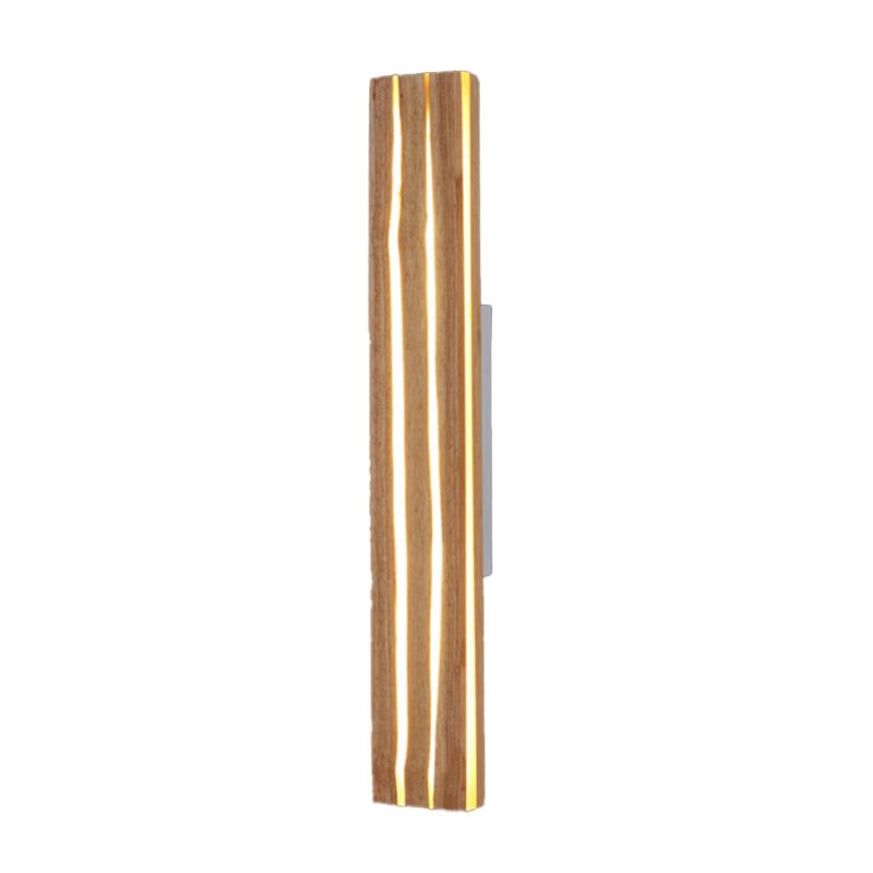 Contemporary Wooden Wall Light Fixture Simple Wall Light Sconce for Bedroom
