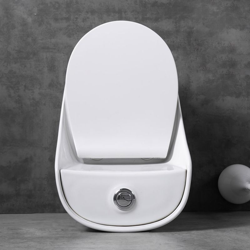 Contemporary Floor Mounted Toilet Spray Gun Included Urine Toilet for Bathroom