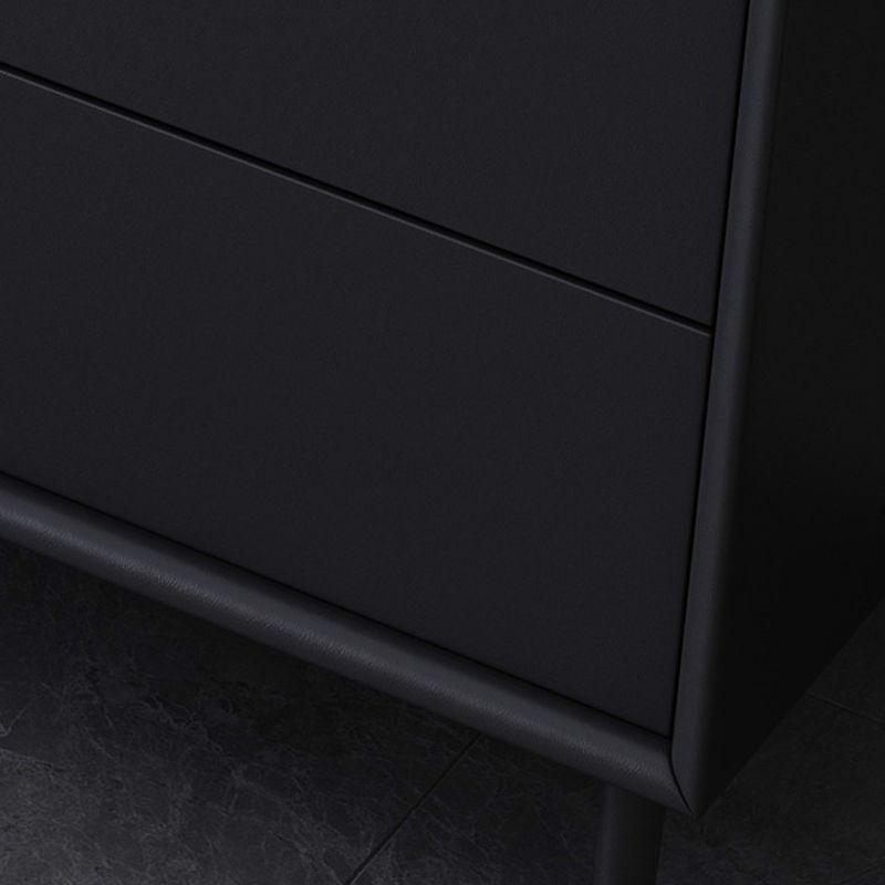 Contemporary Bedroom Wooden Storage Chest 15.7"Wide Chest with Drawers