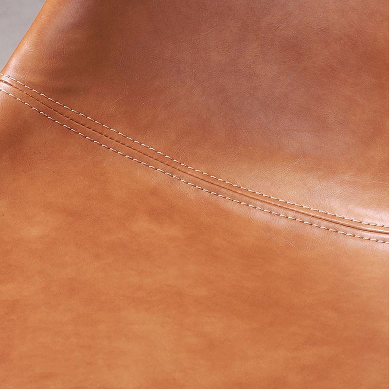 Contemporary Style Bar-stool Bucket Bar Stool with Metal Legs for Home