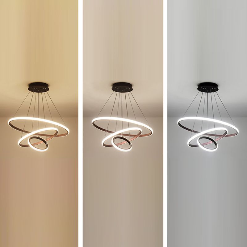 Orbiculaire metalen hanger verlichtingsarmaturen Noordse slaapkamer hanger verlichtingsarmaturen