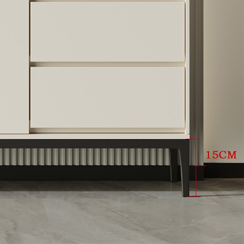 13.65-inch Width Storage Chest Contemporary Stone Storage Chest Dresser