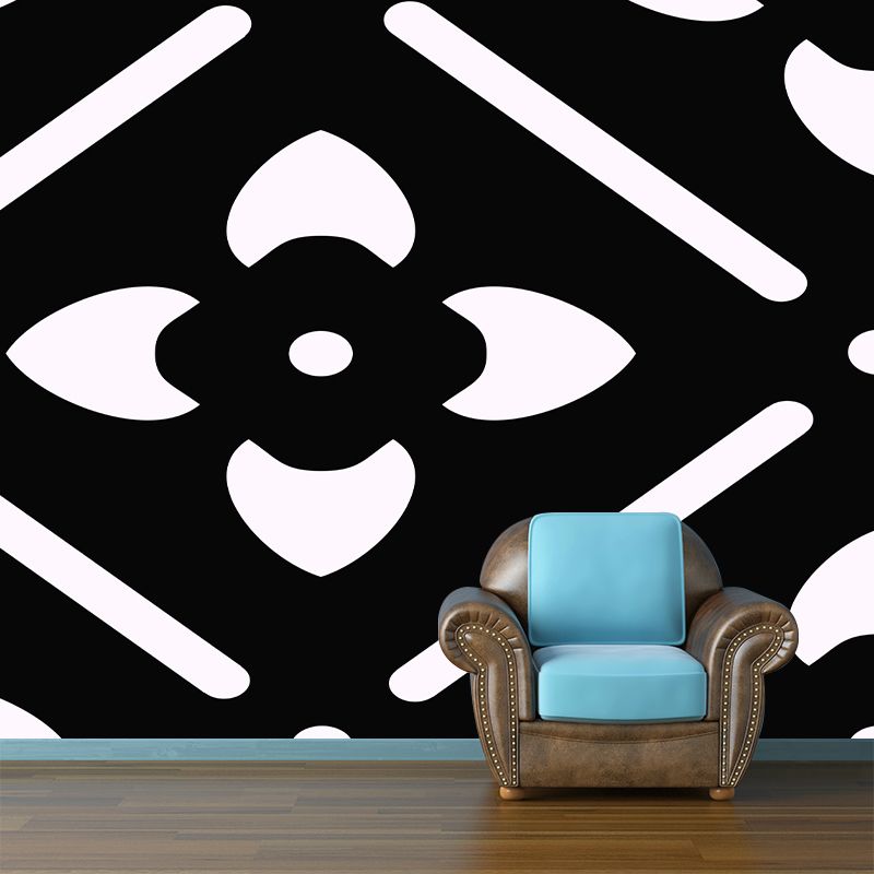 3D Geometry Customized Mildew Resistant Geometry Mural Wallpaper Decorative Wall Art
