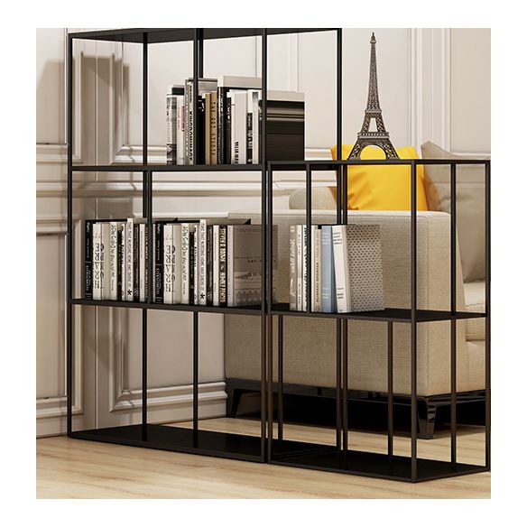 Metal Etagere Bücherregal Industrial Open Back Bookshelf für Home Office
