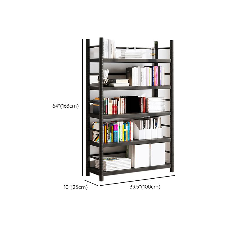 Scandinavian Metal Standard Bookcase Freestanding Kids Standard Bookcase