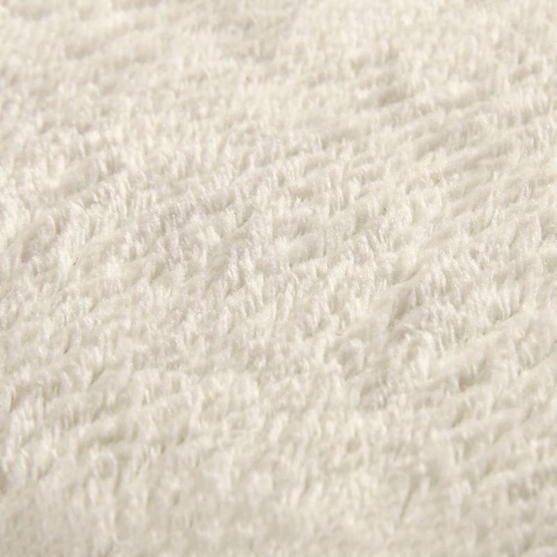 Minimalist Rug Beige Polyester Area Rug Stain Resistant Rug for Home Decor