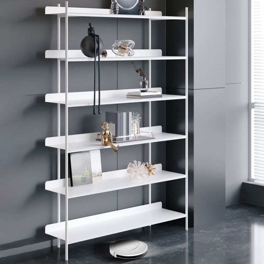 12.60"W Bookcase Contemporary Style Open Back Bookshelf for Home Office