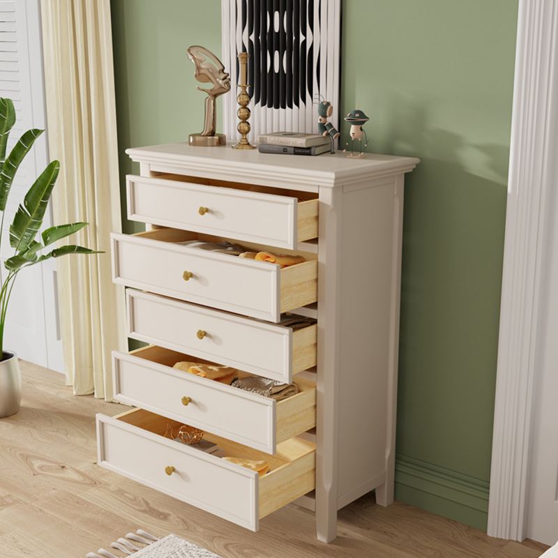 Wooden Dresser Classic Glam Storage Chest Dresser for Bedroom