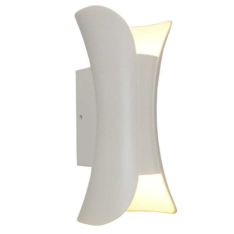 Curl Wall Mounted Lamp Postmodern Simplicity Aluminum Wall Mount Lamp for Living Room