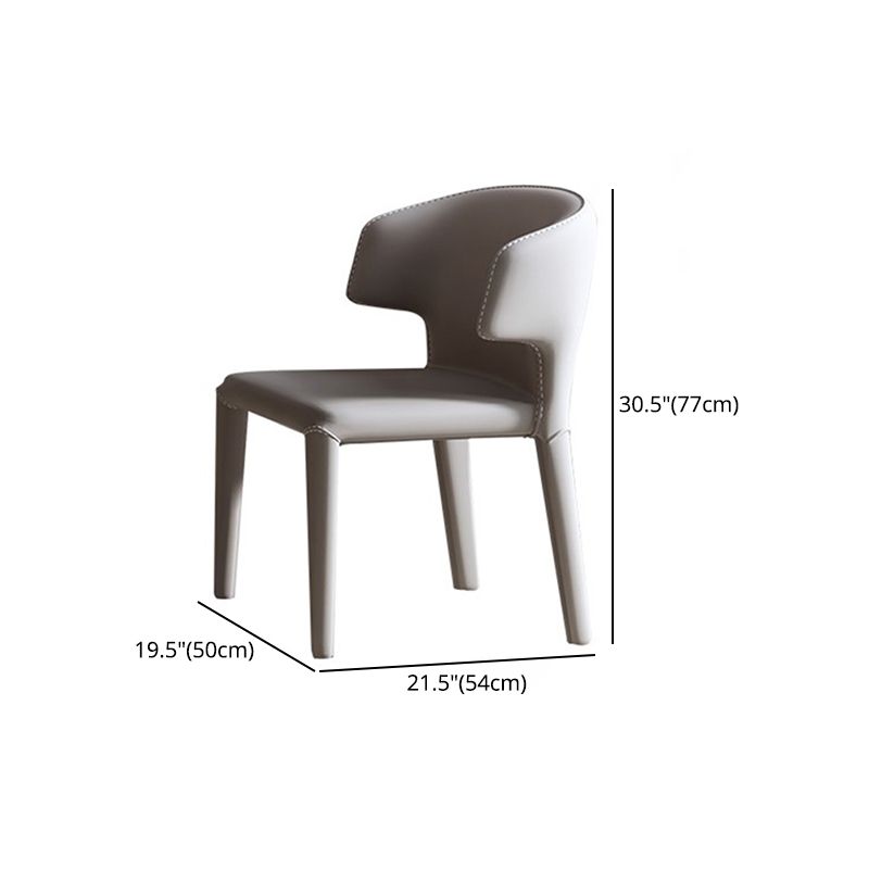 Designer Style 1/3/4/7 Pieces Dining Set Sintered Stone Dining Table with Leather Chairs