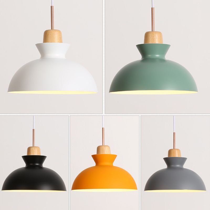 Macron Modern Nordic Style Metal One Head Suspension Light for Kitchen