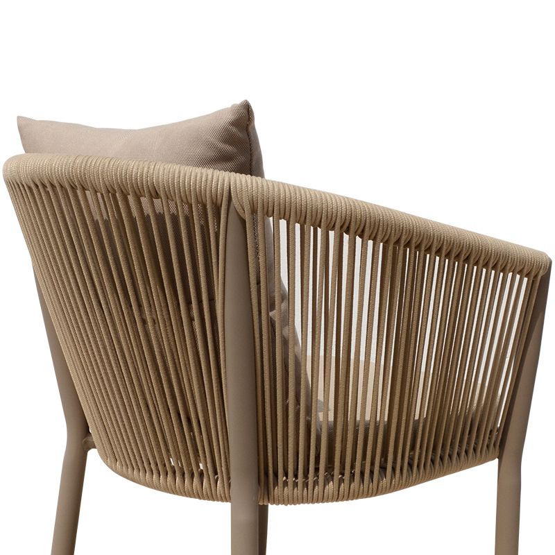 Bohemian Style 1/4/5/7 Pieces Dining Set Stone Dining Table Set for Outdoor