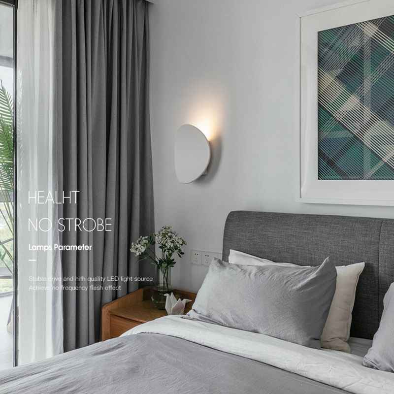 Metall Biegung Wandleuchte moderne Stil 1 Leicht Wandmontage Beleuchtung