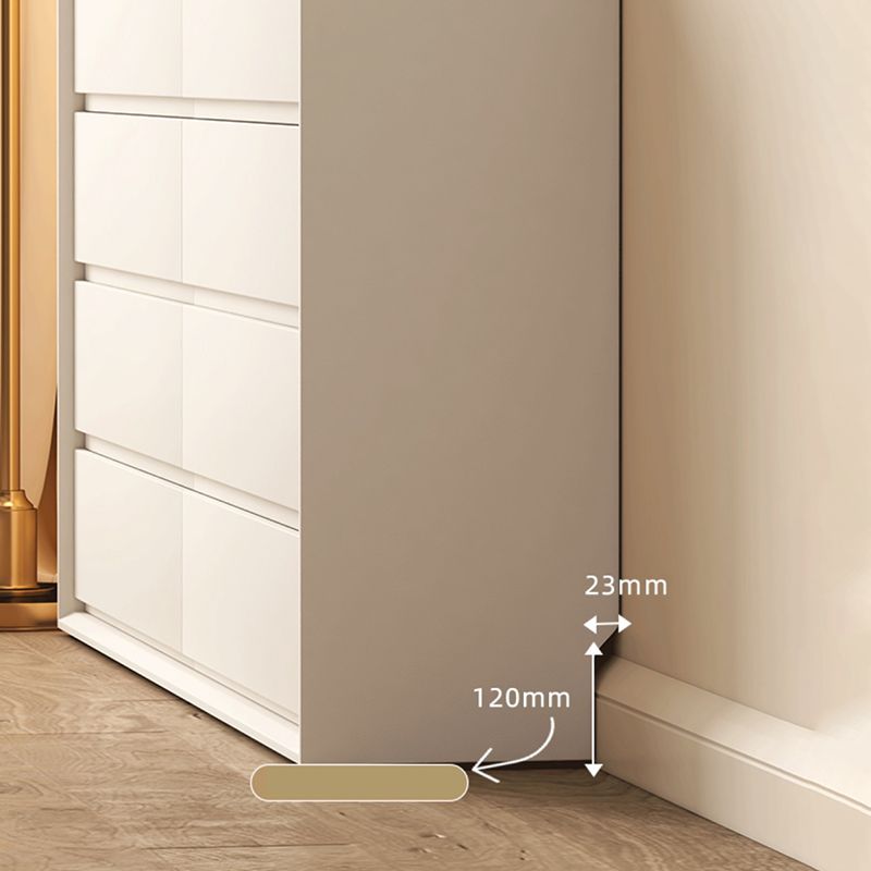 Horizontal Storage Chest Dresser Modern Storage Chest with 8 Drawers