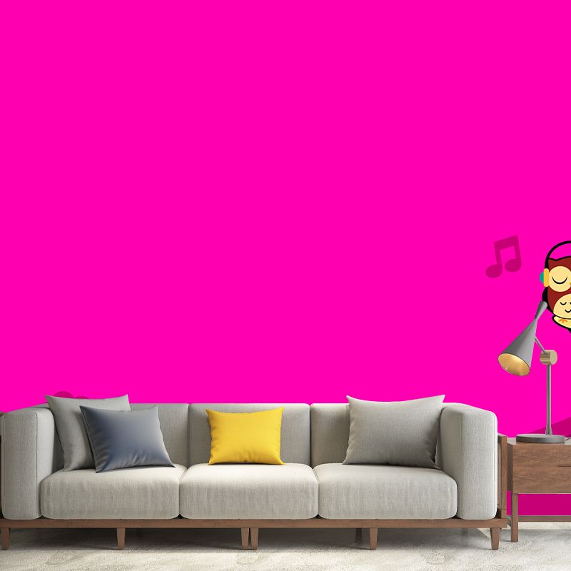 Lovely Cartoon Illustration Mural Decorative Eco-friendly for Wall Decor