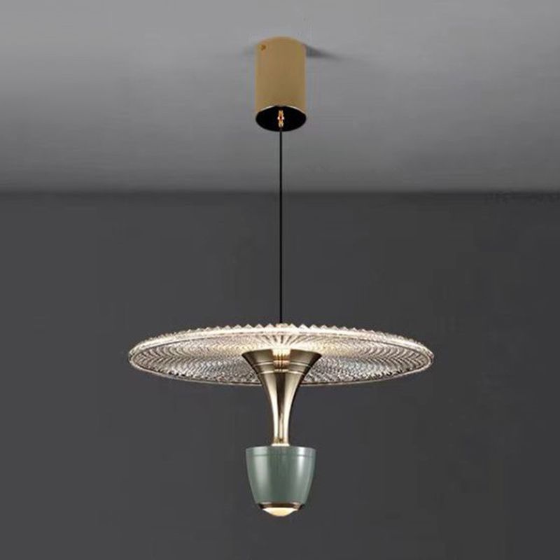 2 luces colgante geométrico colgante de estilo moderno metal iluminación