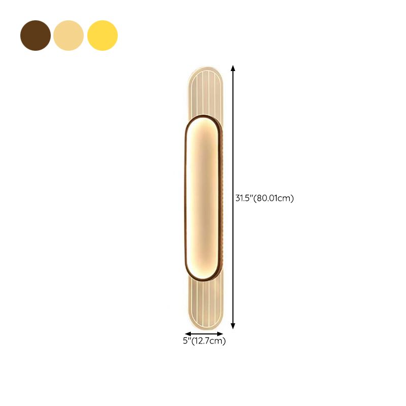 Geometric Simplicity Acrylic 1 Light Wall Light Fixture in Clear