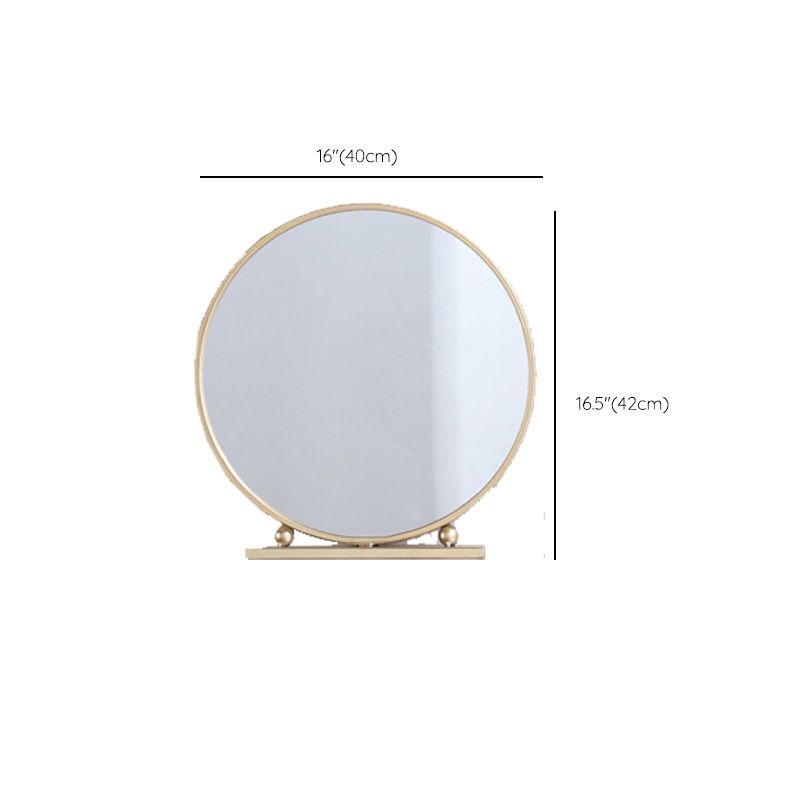 Glam Dresser with 2 Storage Drawers White Vanity Table for Bedroom