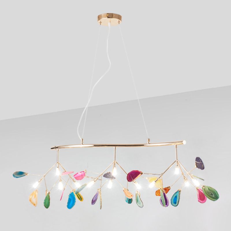 Modern Firefly Island Pendant Lights Metal Multiple-Light Island Light Fixtures