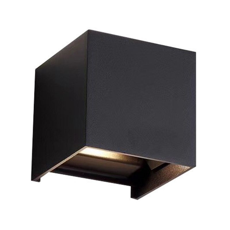 Wandleuchte minimalistische LED -Metallwand montiertes Licht montiert