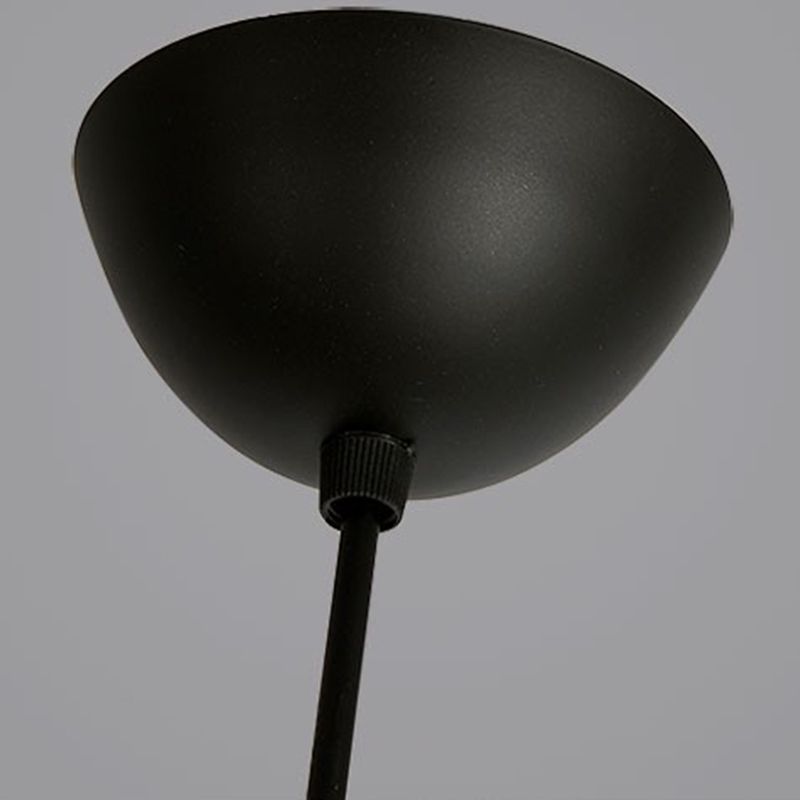 Macaron Teardrop Shade Hanging Light, Nordic Metal 1-Light Pendant Lighting for Living Room