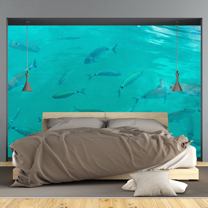 Attractive Wall Mural Seabed Patterned Living Room Wall Mural