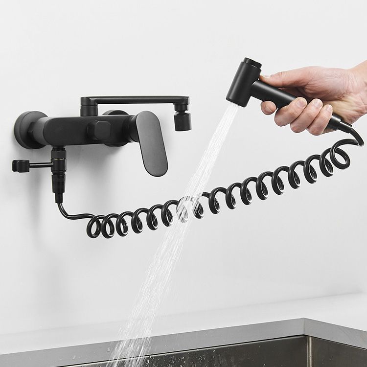 Metal Bath Faucet Trim Contemporary Lever Handle Tub Faucet Trim
