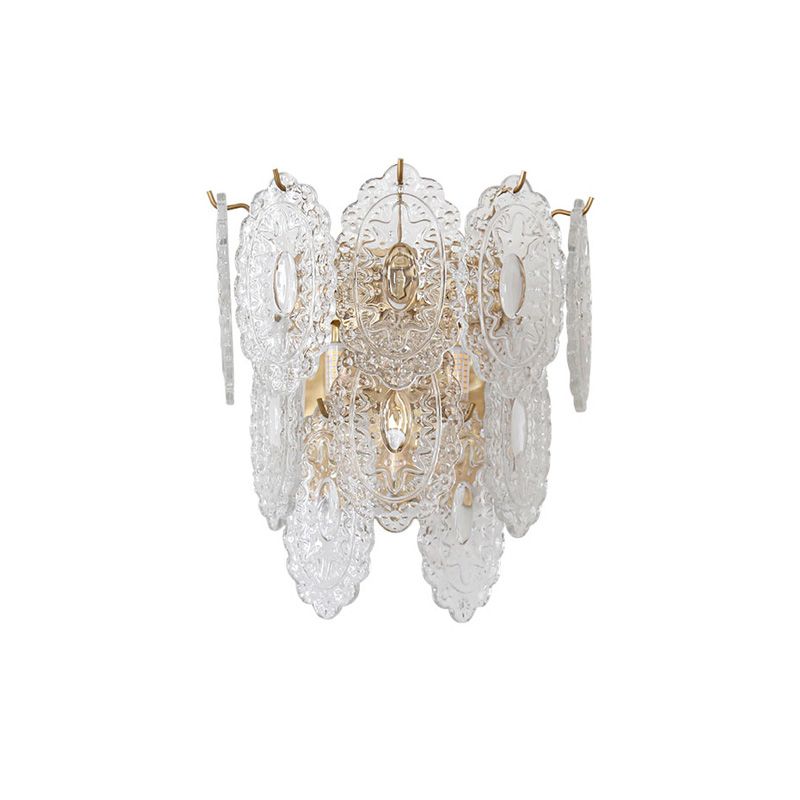 3 capas Panel LED LEULLA DE LA ILUMINACIÓN CON CLABLE CLABLE CLABLE Clear Talled 3 luces Lámpara de la esquina de la lámpara de pared