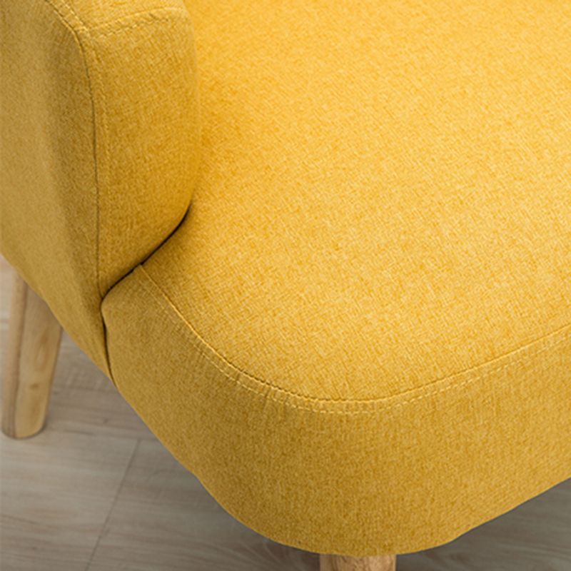 Linen Chair 25.5" L x 26.7"W x 35.8"H Arms Included Chair for Living Room