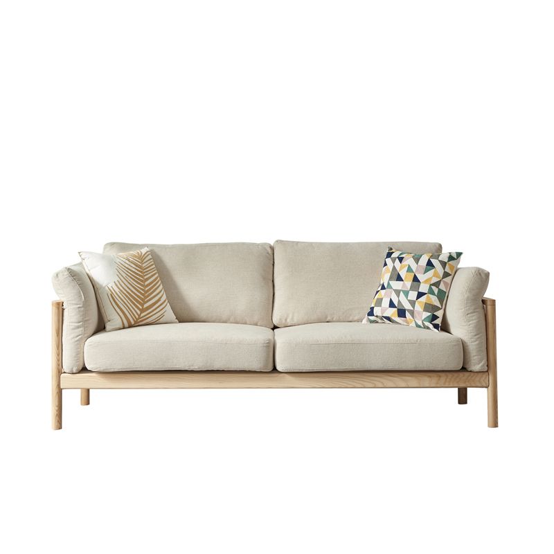 Canapé arrière en vrac contemporain 32,68 "High Pillow Top Top Tissu Fabric pour le salon