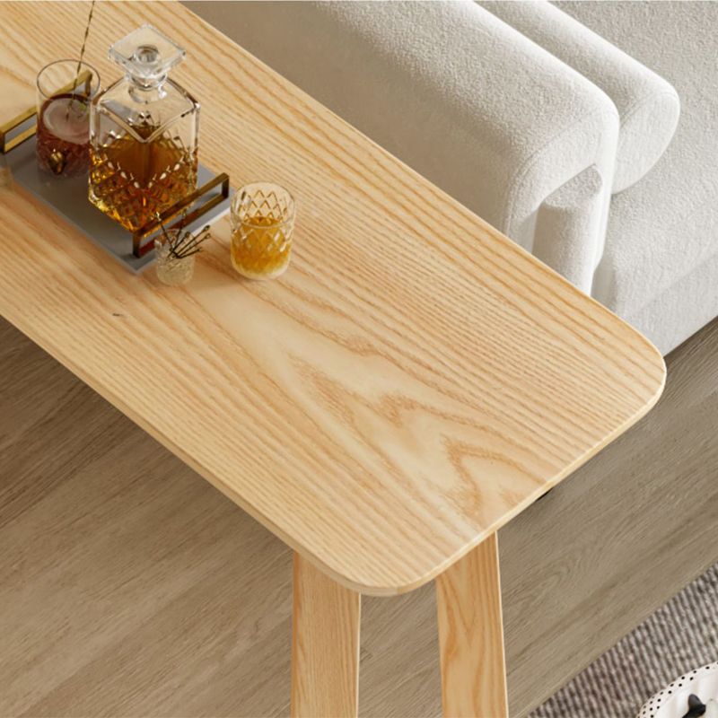 1/3/5 Pieces Modern Rectangle Solid Wood Counter Table with High Stools