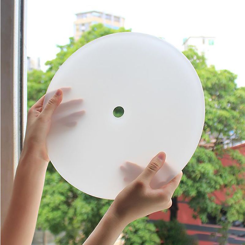 Disc Metal LED Hanging Pendant Light Minimalist Style Ceiling Pendant Light