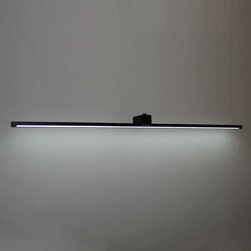 Lámpara de matrícula de metal LED lámpara de montura de montaje de pared de interior de línea simple en forma de línea