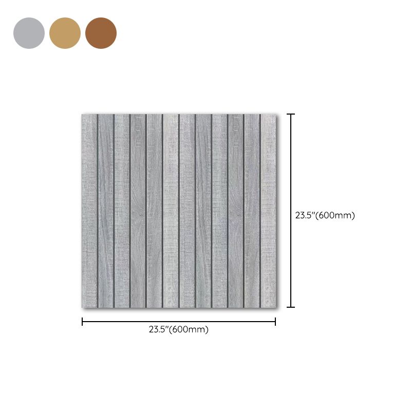 Outdoor Deck Tiles Composite Snapping Stripe Wooden Deck Tiles