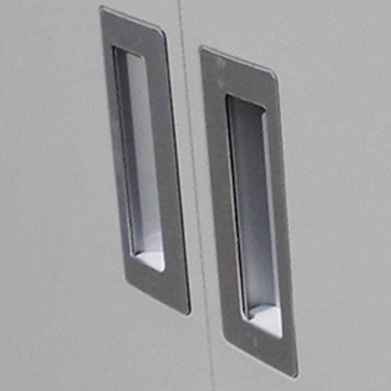 White Steel Wardrobe Cabinet Contemporary Hinged Wardrobe Armoire