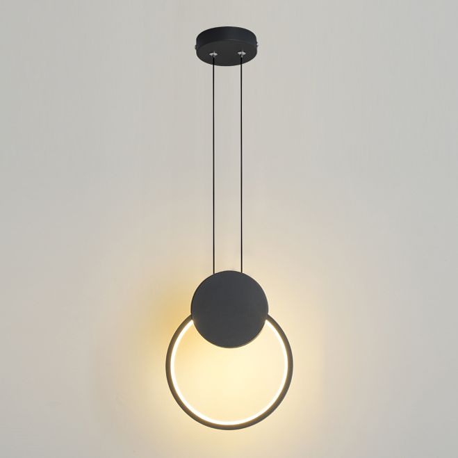 Geometric Ceiling Pendant Light Metal Modern LED Pendant Lighting