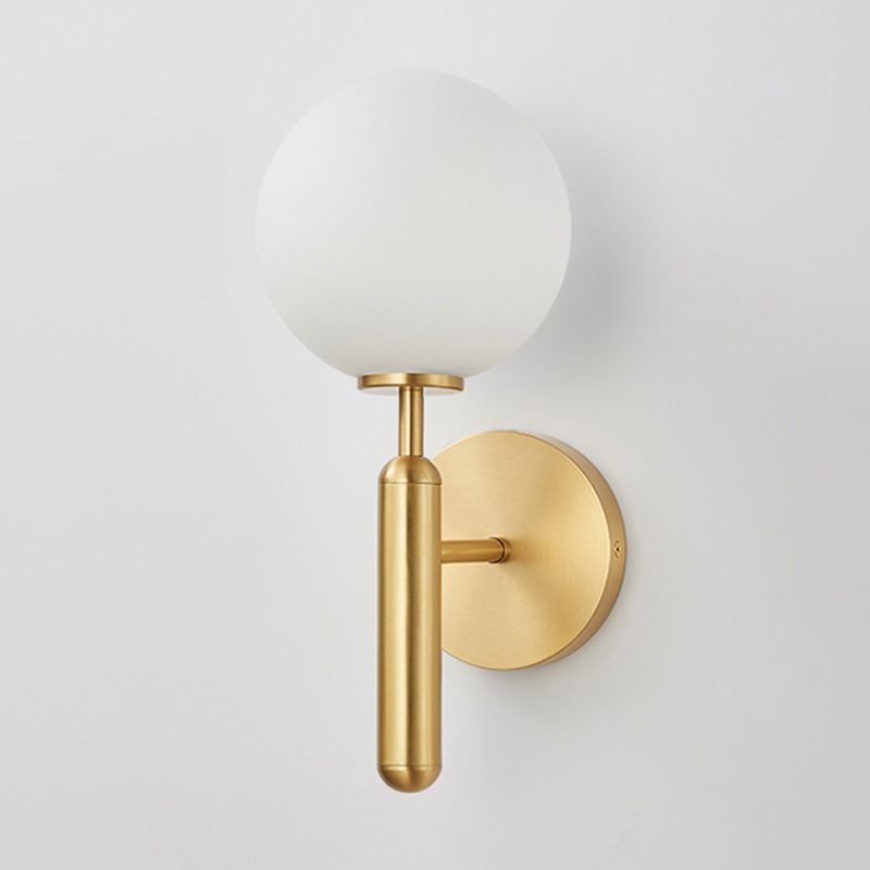 Lumière de boue en verre moderne Lumière Sconte Créative Creative Wall Lightture pour chambre à coucher