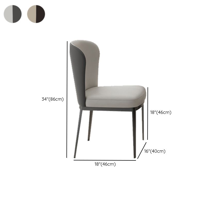 Modern Dining Set 1/7 Pcs Marble Dining Table and Upholstered Chairs