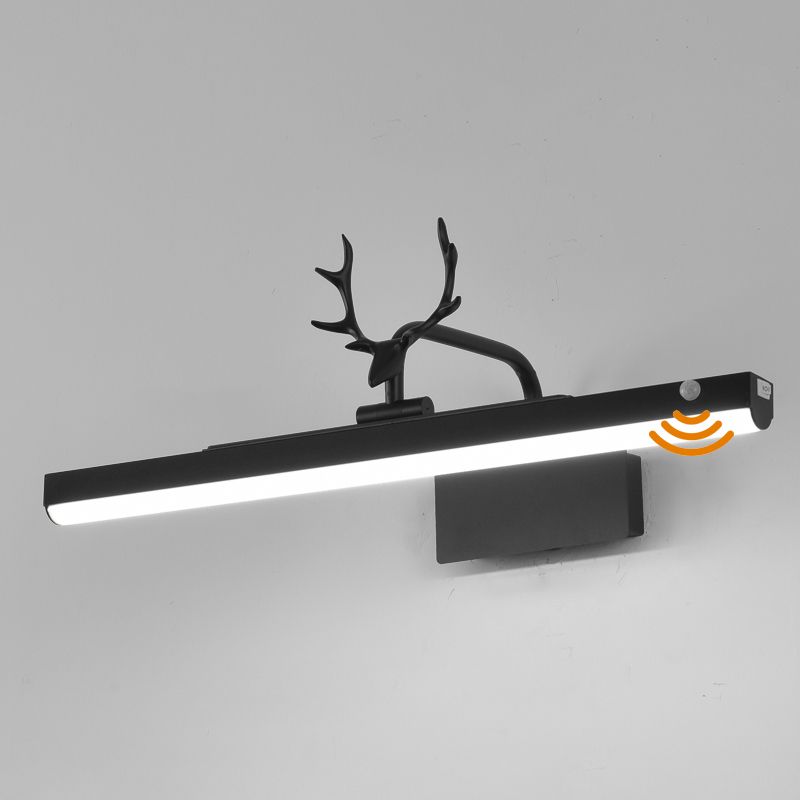 Linear Vanity Lighting Modern Style Metal 1 Light Vanity Sconce Lights