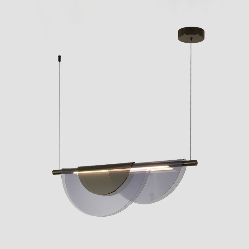 Modern Hanging Light Metal Island Light Fixture for Dining Room