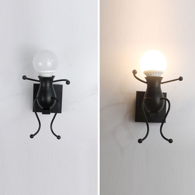 Postmodern Creative Metallic Wall Light Fixture for Sitting Room