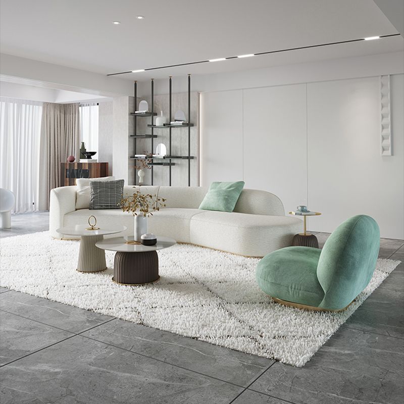 Divano posteriore a miscela in poliestere ultramoderna 27,56 "di divano ad alto smoking