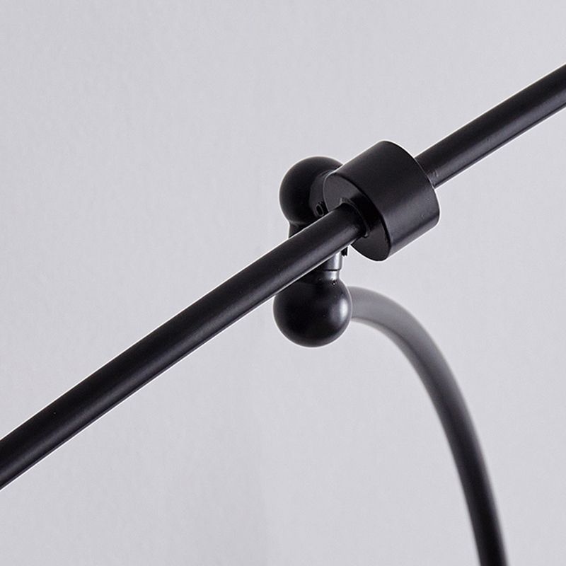 Nordic Style Metal Wall Light Long Arm 1 Light Wall Sconce for Dining Room