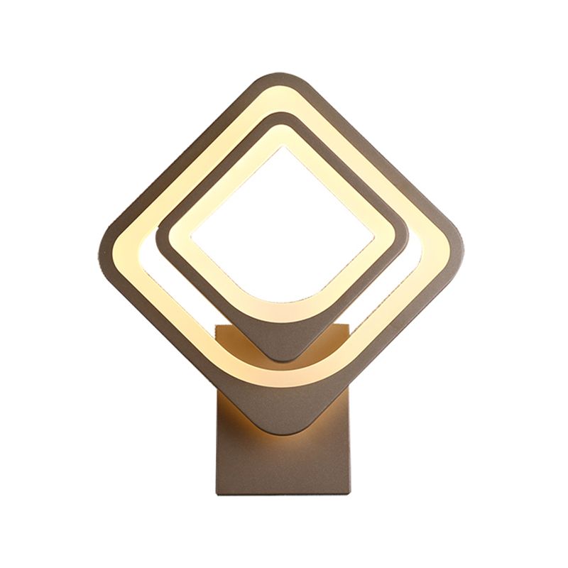 Moderner LED -Wandleuchten geometrische Form farbenfrohe Wandleuchte für Schlafzimmer