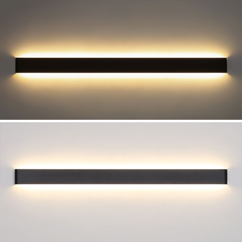 Minimalism Wall Light Fixtures Aluminium LED Indoor Vanity Lighting