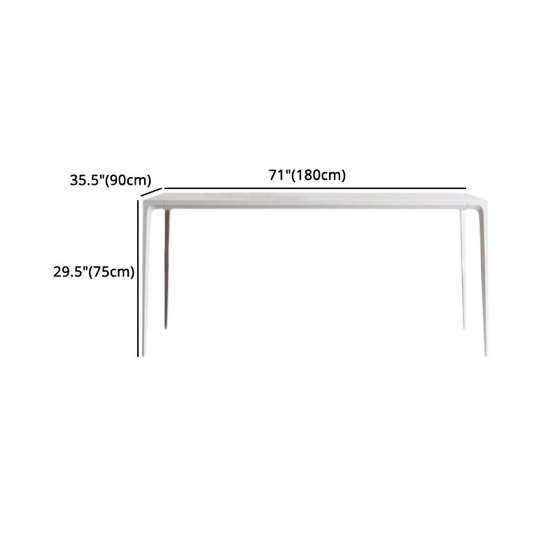 Modern Style Sintered Stone Dining Table Set 1/4/5/7 Pieces Dining Set for Home
